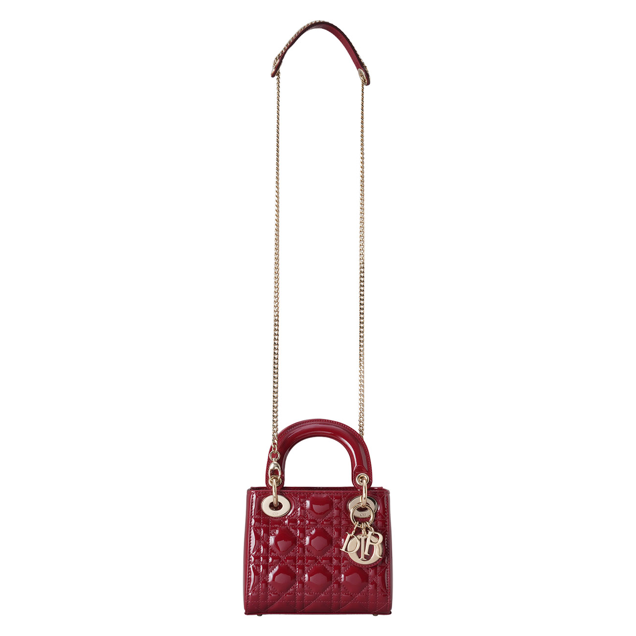 CHRISTIAN DIOR(USED)디올 페이던트 레이디디올 미니 백
